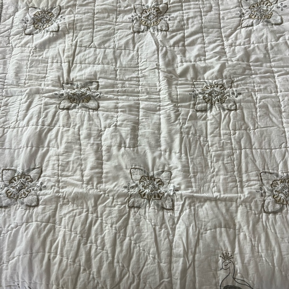 Pottery Barn Kids Cora Peacock Quilt